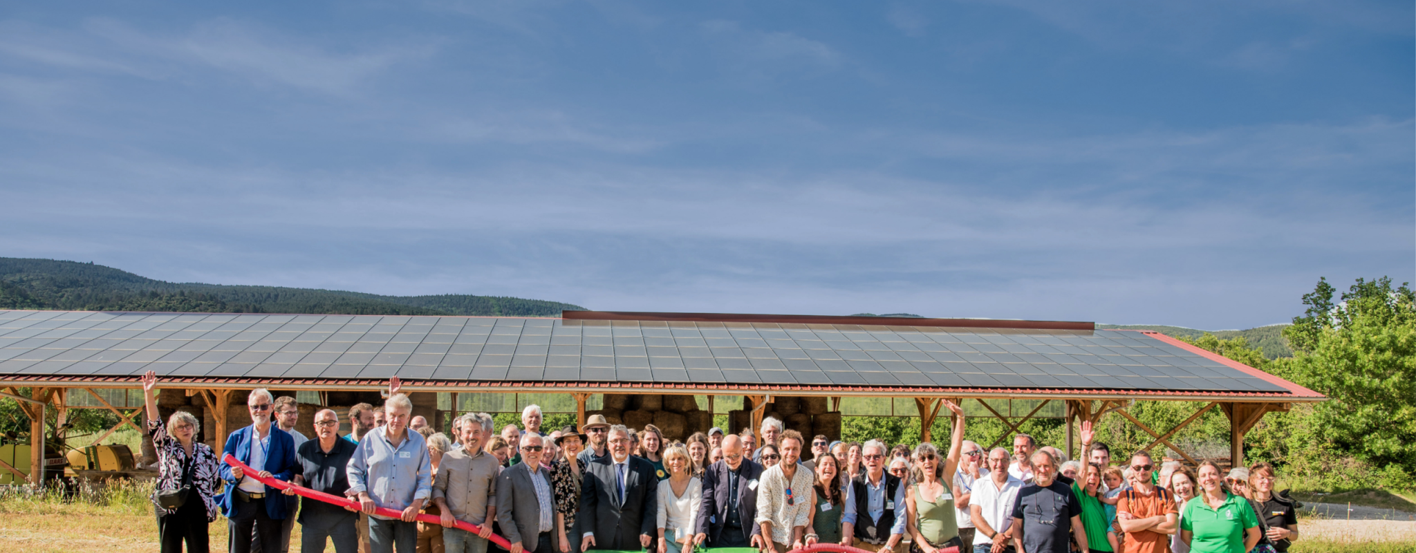 Inauguration Verdouble Durable photovoltaique autoconsommation corbières occitanie